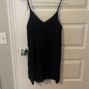 Black lace dress in size medium from Francesca’s